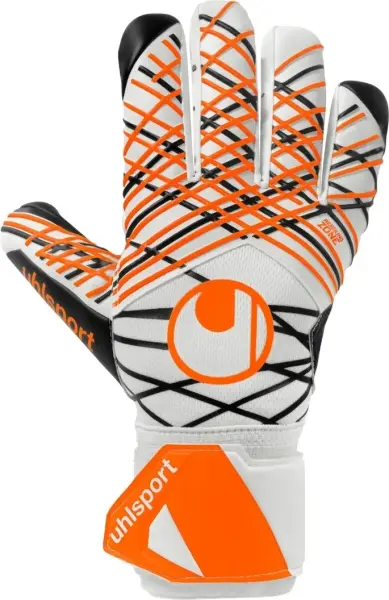 Воротарські рукавички Uhlsport SOFT HN COMP біло-оранжево-чорні 1011368 01
