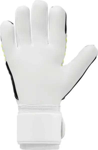Вратарские перчатки детские Uhlsport FM ABSOLUTGRIP HN PRO JR бело-лимонно-черные 1011401 01