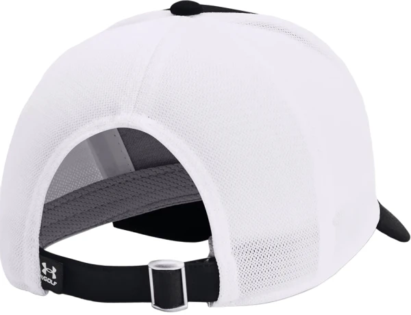 Кепка жіноча Under Armour ISO-CHILL DRIVER MESH ADJ чорно-біла 1369802-001