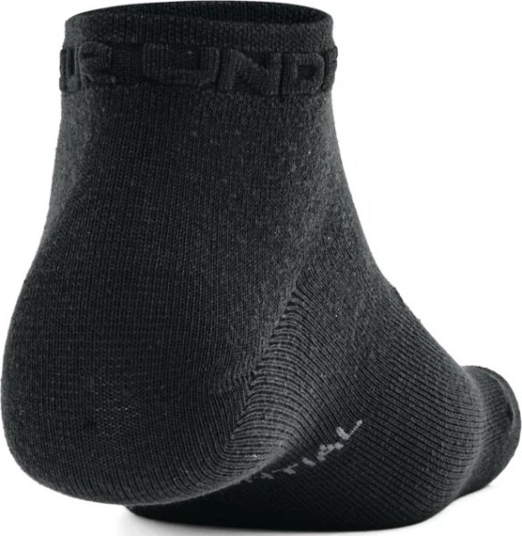 Шкарпетки Under Armour ESSENTIAL LOW CUT 3PK чорні (3 пари) 1365745-001