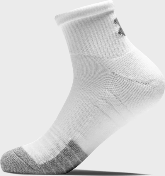 Шкарпетки Under Armour HEATGEAR QUNDER ARMOURRTER 3PK білі (3 пари) 1353262-100