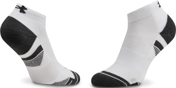 Носки Under Armour PERFORMANCE TECH 3PK LOW белые (3 пары) 1379504-100