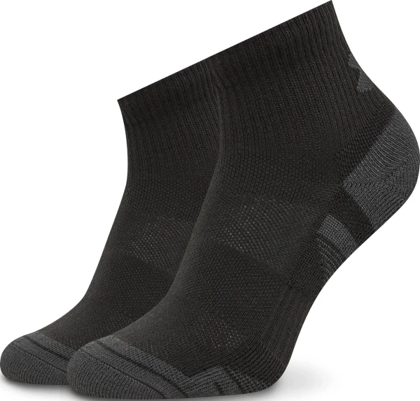 Носки Under Armour PERFORMANCE TECH 3PK QTR черные (3 пары) 1379510-001