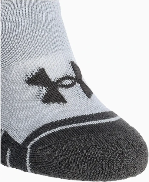 Носки Under Armour PERFORMANCE TECH 3PK ULT бело-серо-черные (3 пары) 1379502-011