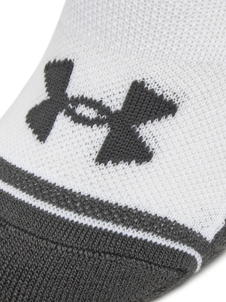 Носки Under Armour PERFORMANCE TECH 3PK ULT белые (3 пары) 1379502-100