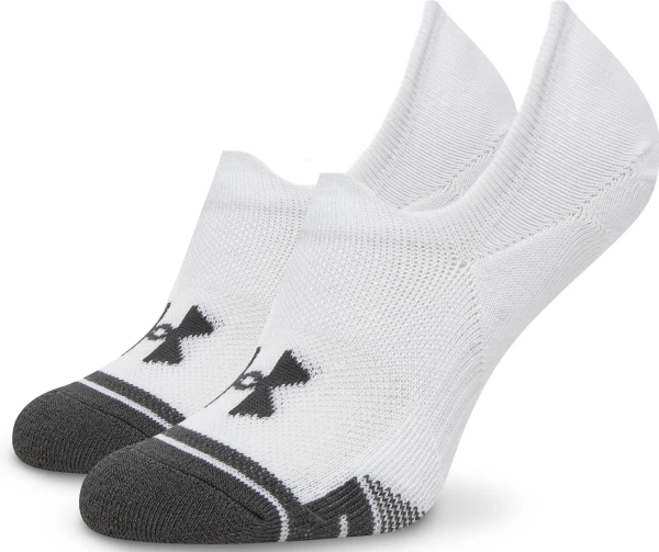Носки Under Armour PERFORMANCE TECH 3PK ULT белые (3 пары) 1379502-100