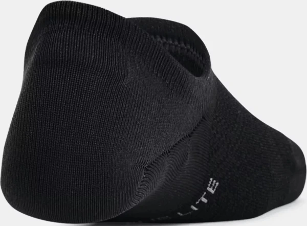 Шкарпетки жіночі Under Armour BREATHE LITE ULTRA LOW 3P чорні (3 пари) 1370075-001
