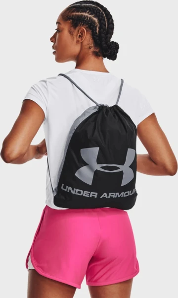 Сумка-мішок Under Armour OZSEE SACKPACK чорно-сіра 1240539-009