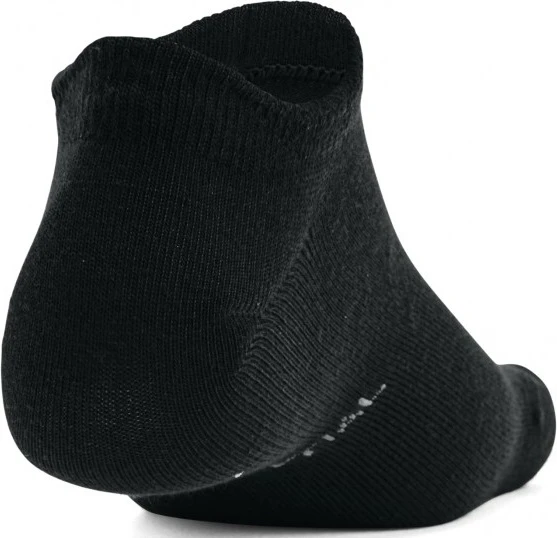 Шкарпетки Under Armour ESSENTIAL NO SHOW 6PK чорні (6 пар) 1370542-001