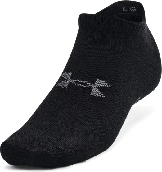 Шкарпетки Under Armour ESSENTIAL NO SHOW 6PK чорні (6 пар) 1370542-001