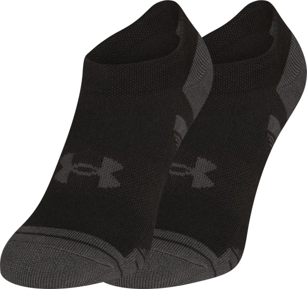 Шкарпетки Under Armour PERFORMANCE TECH 3PK NS чорно-темно-сірі (3 пари) 1379503-001