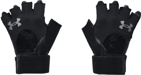 Рукавички для важкої атлетики Under Armour WEIGHTLIFTING GLOVES чорні 1369830-001