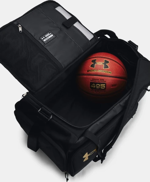 Сумка-рюкзак Under Armour CONTAIN DUO MEDIUM BACKPACK DUFFLE черная 1381919-001