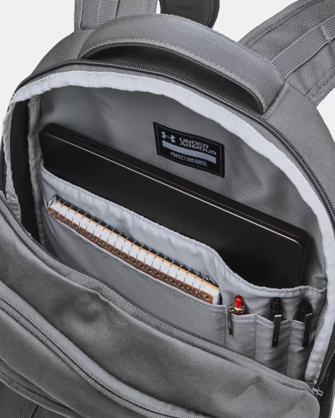 Рюкзак Under Armour HUSTLE 6.0 BACKPACK темно-серый 1384672-025