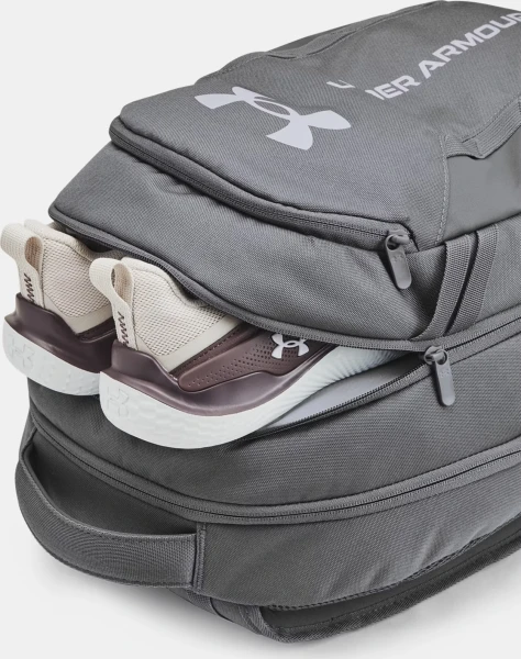 Рюкзак Under Armour HUSTLE 6.0 BACKPACK темно-серый 1384672-025