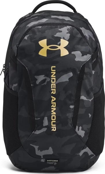 Рюкзак Under Armour HUSTLE 6.0 BACKPACK чорно-сірий камуфляж 1384672-001