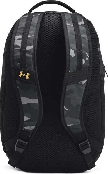 Рюкзак Under Armour HUSTLE 6.0 BACKPACK чорно-сірий камуфляж 1384672-001