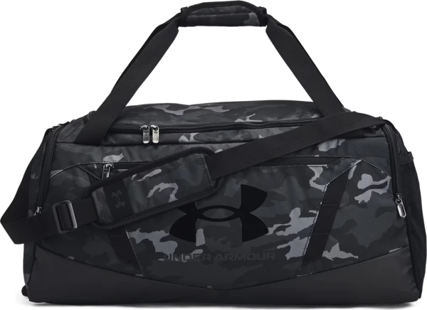 Сумка спортивна Under Armour UNDENIABLE 5.0 DUFFLE MD чорно-сірий камуфляж 1369223-010