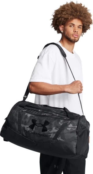 Сумка спортивна Under Armour UNDENIABLE 5.0 DUFFLE MD чорно-сірий камуфляж 1369223-010