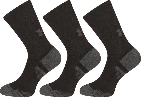 Шкарпетки Under Armour PERFORMANCE TECH 3PK CREW чорні (3 пари) 1379512-001