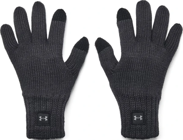 Перчатки Under Armour HALFTIME WOOL GLOVES темно-серые 1378755-001