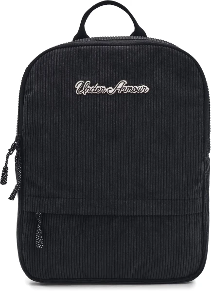Рюкзак жіночий Under Armour SPORTSTYLE CORDUROY SMALL BACKPACK чорний 1384676-001