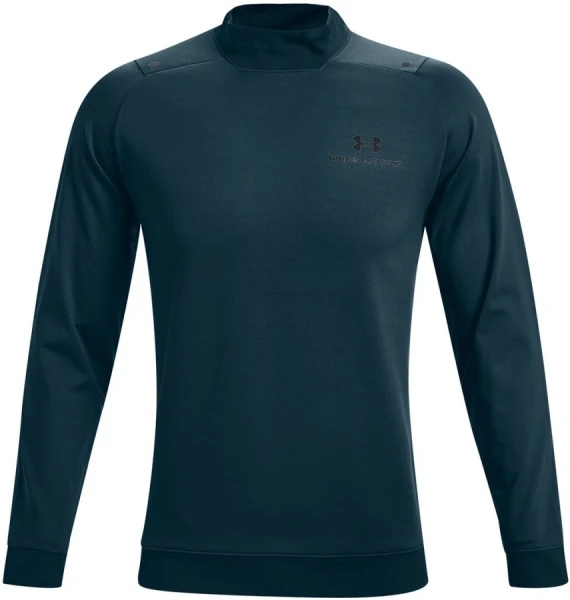 Свитшот Under Armour RUSH ALL PURPOSE MOCK темно-синий 1366168-413
