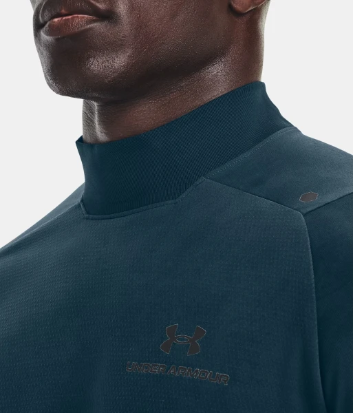 Свитшот Under Armour RUSH ALL PURPOSE MOCK темно-синий 1366168-413