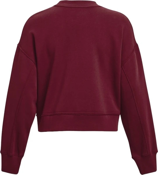 Свитшот женский Under Armour PROJECT ROCK FLEECE бордовый 1370546-626