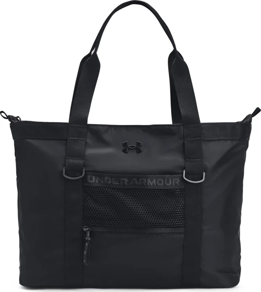Сумка через плече жіноча Under Armour STUDIO TOTE чорна 1381907-002