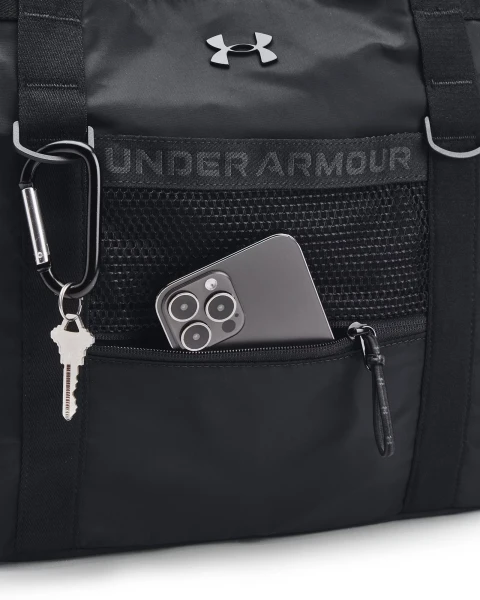 Сумка через плече жіноча Under Armour STUDIO TOTE чорна 1381907-002