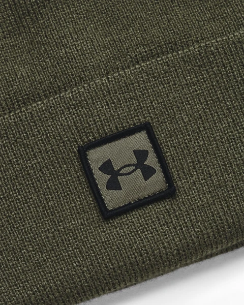 Шапка Under Armour HALFTIME CUFF оливкова 1373155-390
