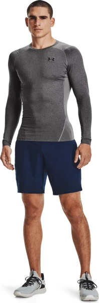 Лонгслив компрессионный Under Armour HEATGEAR LONG SLEEVE серый 1361524-090
