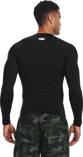 Лонгслив компрессионный Under Armour HEATGEAR LONG SLEEVE черный 1361524-001