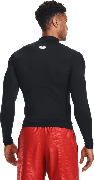 Лонгслів компресійний Under Armour HEATGEAR MOCK LONG SLEEVE чорний 1369606-001