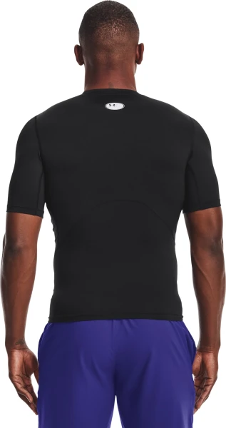 Футболка компрессионная Under Armour HEATGEAR SHORT SLEEVE черная 1361518-001
