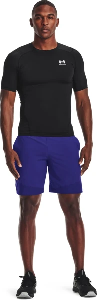 Футболка компрессионная Under Armour HEATGEAR SHORT SLEEVE черная 1361518-001