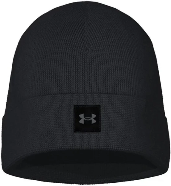 Шапка женская Under Armour HALFTIME CUFF BEANIE черная 1373101-003