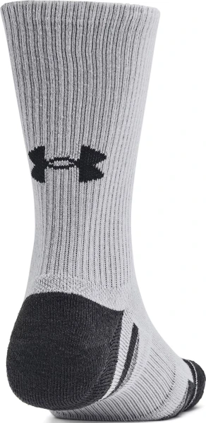 Шкарпетки Under Armour PERFORMANCE TECH 6-PACK CREW SOCKS білі, сірі, чорні (6 пар) 1386242-011