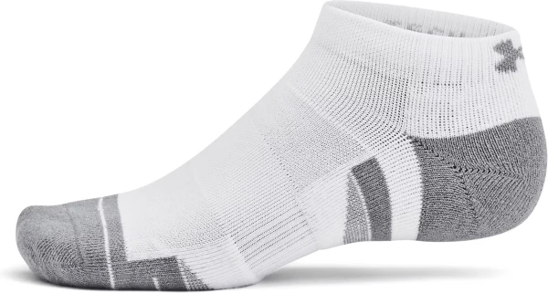 Шкарпетки Under Armour PERFORMANCE TECH 6-PACK LOW SOCKS біло-сірі (6 пар) 1386244-100