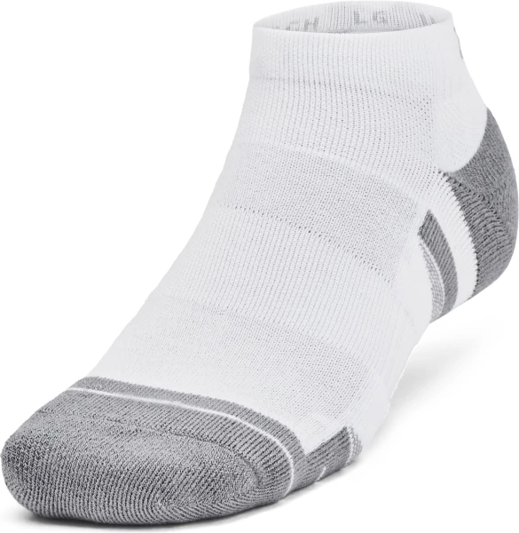 Шкарпетки Under Armour PERFORMANCE TECH 6-PACK LOW SOCKS біло-сірі (6 пар) 1386244-100