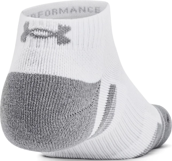 Шкарпетки Under Armour PERFORMANCE TECH 6-PACK LOW SOCKS біло-сірі (6 пар) 1386244-100