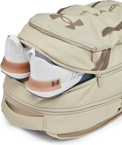 Рюкзак Under Armour HUSTLE 6.0 BACKPACK бежевый 1384672-289