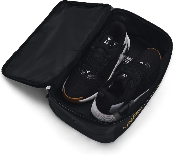 Сумка для взуття Under Armour CONTAIN SHOE BAG 14L чорно-золота 1381921-001