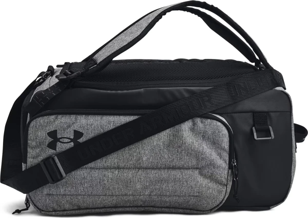 Сумка-рюкзак Under Armour CONTAIN DUO SMALL BACKPACK DUFFLE серо-черная 1381920-025