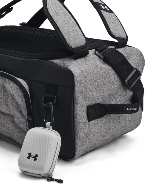 Сумка-рюкзак Under Armour CONTAIN DUO SMALL BACKPACK DUFFLE серо-черная 1381920-025