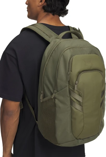 Рюкзак Under Armour HUSTLE 6.0 PRO BACKPACK оливковый 1384671-390