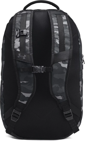 Рюкзак Under Armour HUSTLE 6.0 PRO BACKPACK чорно-сірий камуфляж 1384671-002