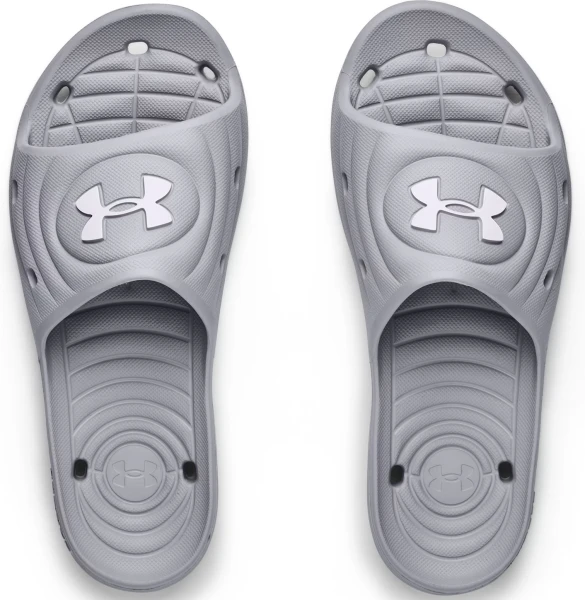 Шльопанці Under Armour LOCKER IV SLIDES сірі 3023758-100