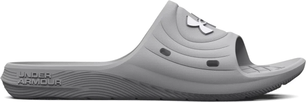 Шльопанці жіночі Under Armour LOCKER IV SLIDES сірі 3027013-100